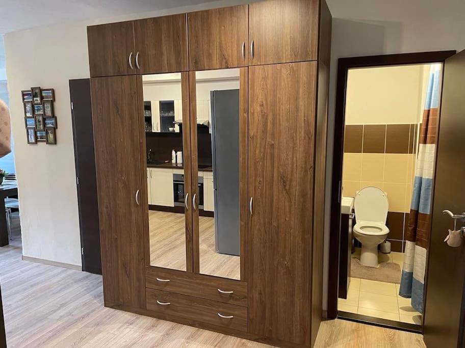 Apartman S Nadhernym Vyhladom Na Tatry Veľky Slavkov Bagian luar foto